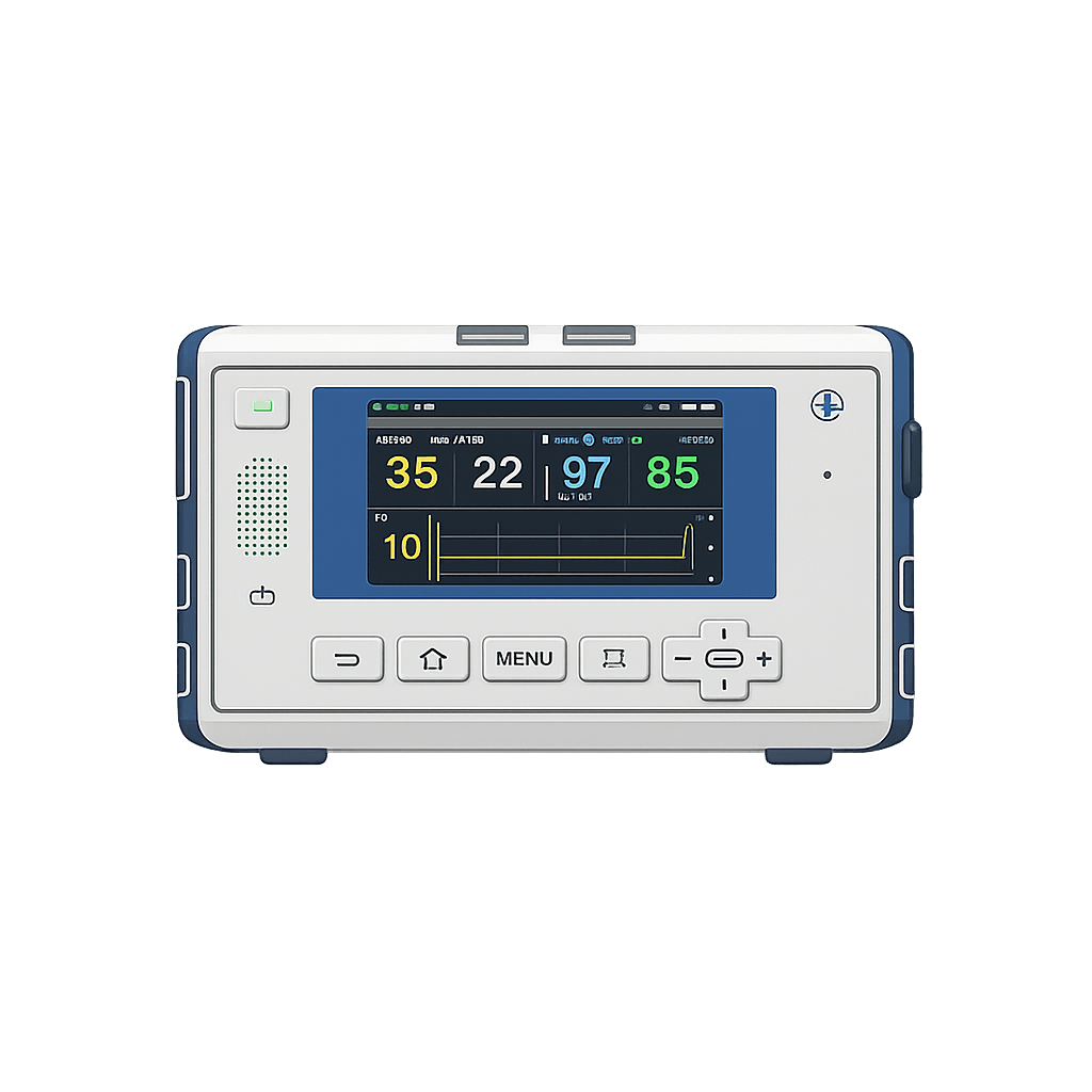 Capnography monitoring device